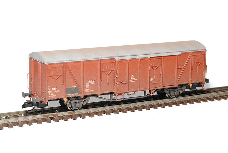 SDV Krytý vůz Gbkks 12 ČSD-D-AČR 1:120